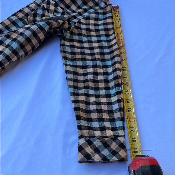 Volcom Kids Checkered Shirt - Blue, Brown, and Black - Picture 7 of 13